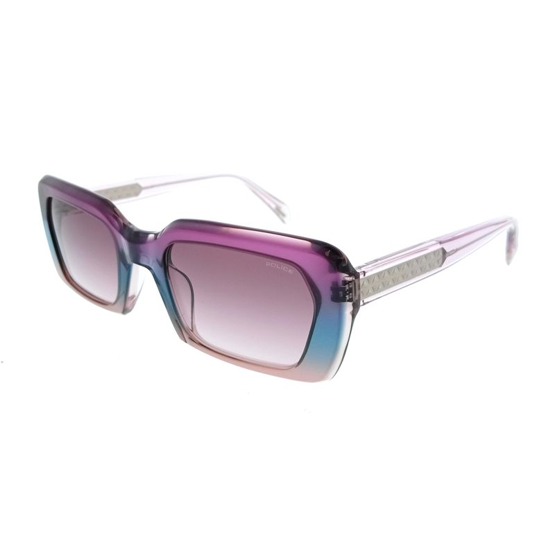 Police Plg21 0abt Purple Square Womens Sunglasses